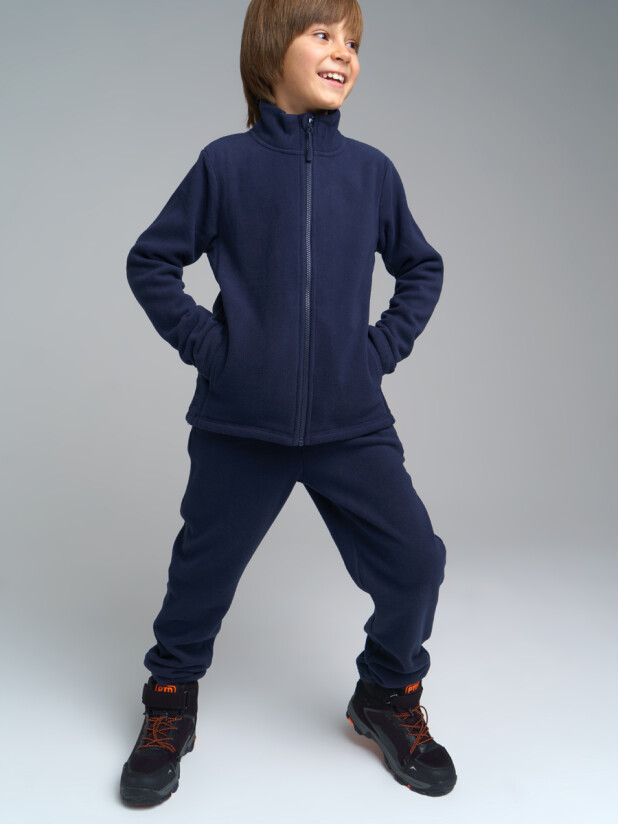 картинка Комплект флисовый для мальчика PL 32211448 толстовка, брюки от магазина детских товаров ALiSa