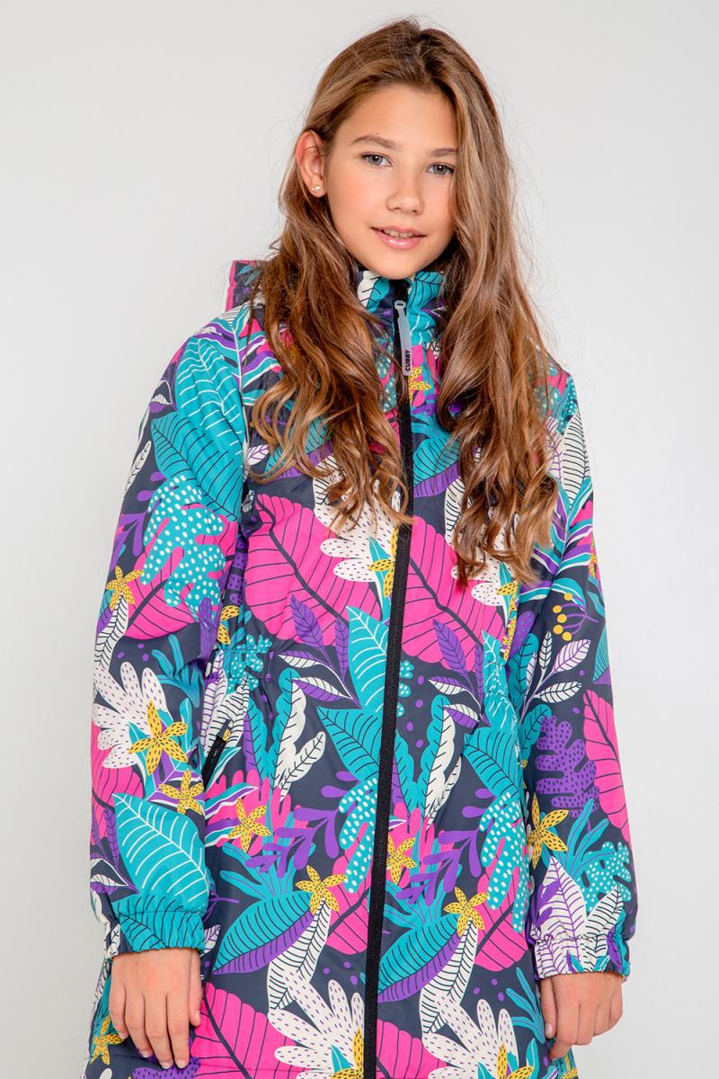картинка Пальто утепленное для девочки Crockid ВКБ 32132/н/1 ГР от магазина детских товаров ALiSa