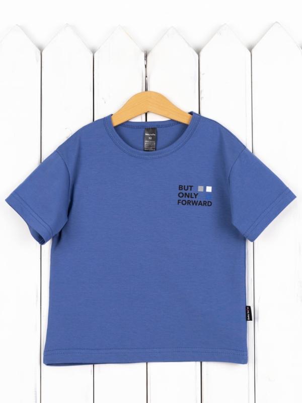 картинка Футболка для мальчика Baby Boom Ф154/6-К Индиго Б120 от магазина детских товаров ALiSa