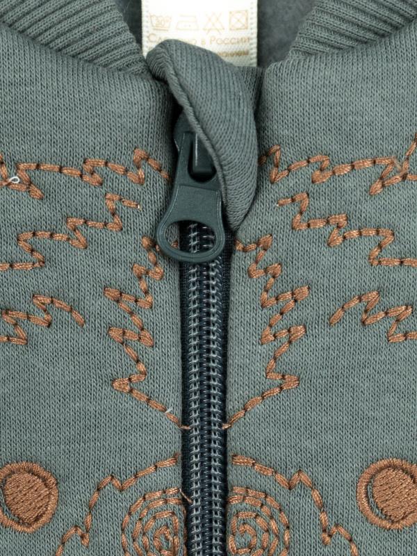 картинка Комбинезон на стопе Baby Boom К376/10-Ф Тёмный шалфей от магазина детских товаров ALiSa