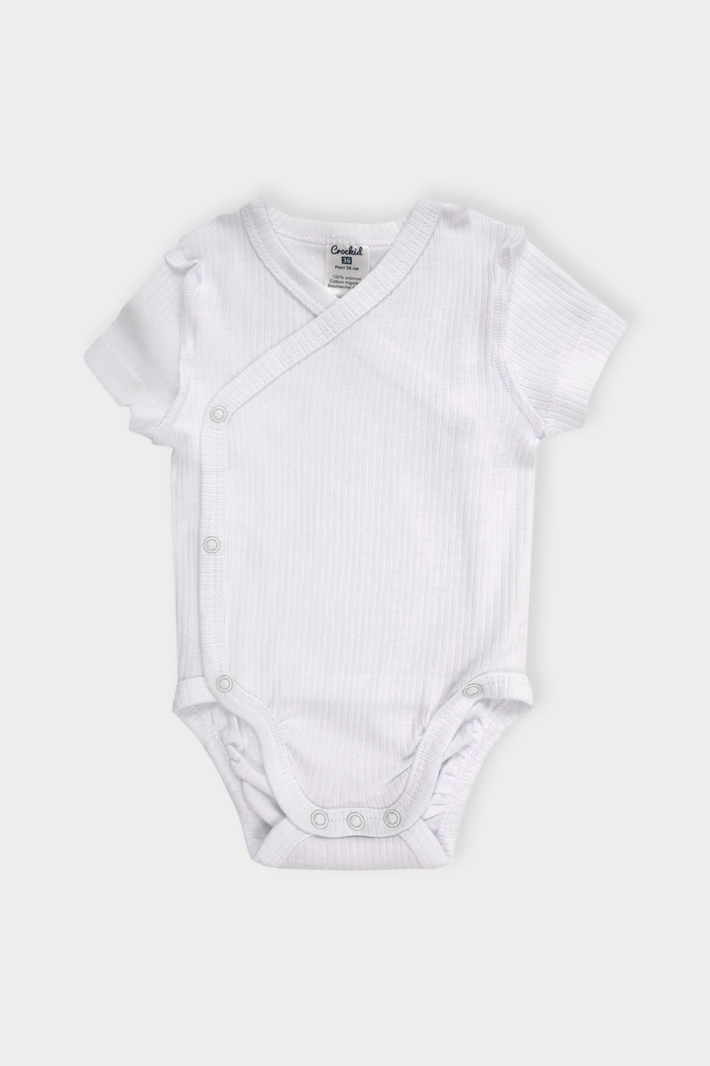 картинка Полукомбинезон детский Crockid К 6476-2 белый от магазина детских товаров ALiSa