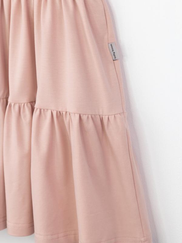 картинка Платье для девочки Baby Boom С266/1-К Бежевая пудра от магазина детских товаров ALiSa