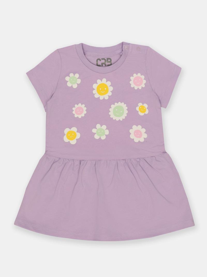 картинка Платье для девочки CRB CSBG 63775-45-396 Лаванда от магазина детских товаров ALiSa