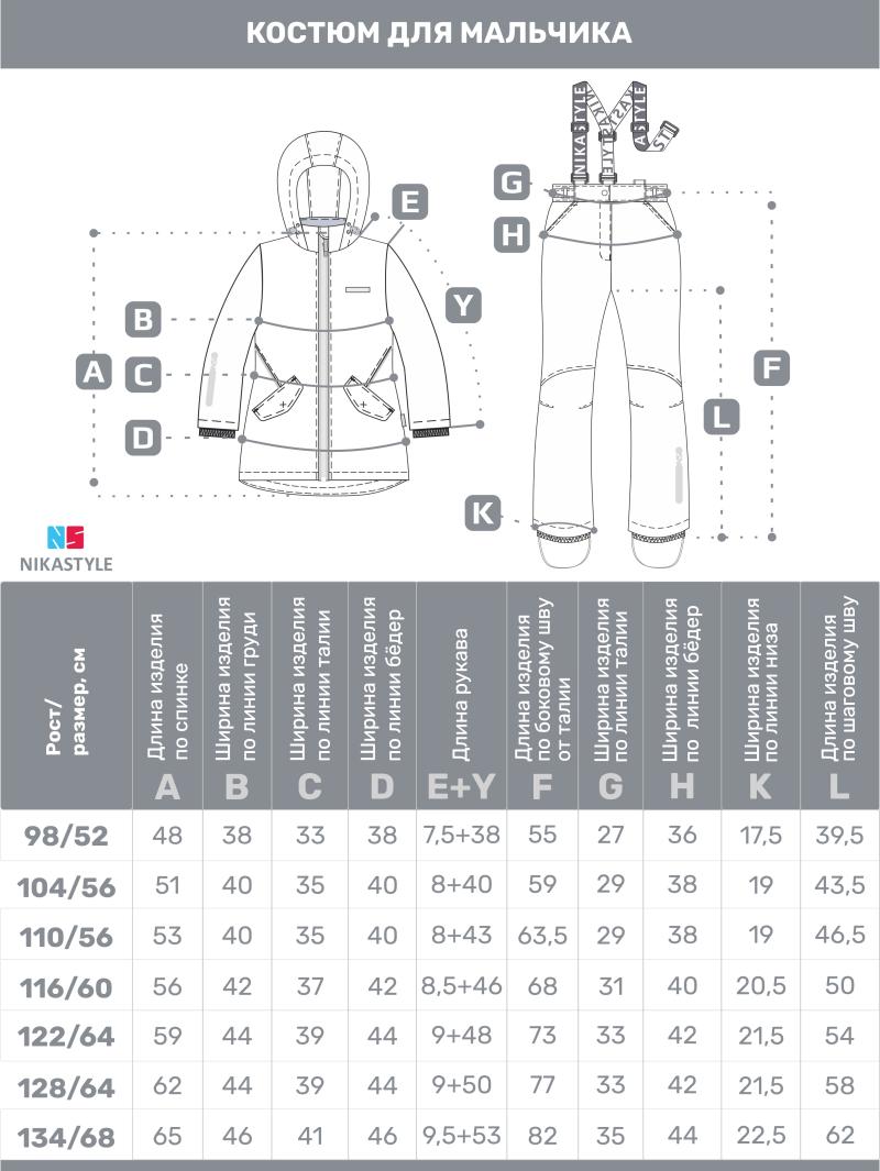 картинка Комплект утеплённый для девочки NIKASTYLE 7м1425 Ягода черный от магазина детских товаров ALiSa