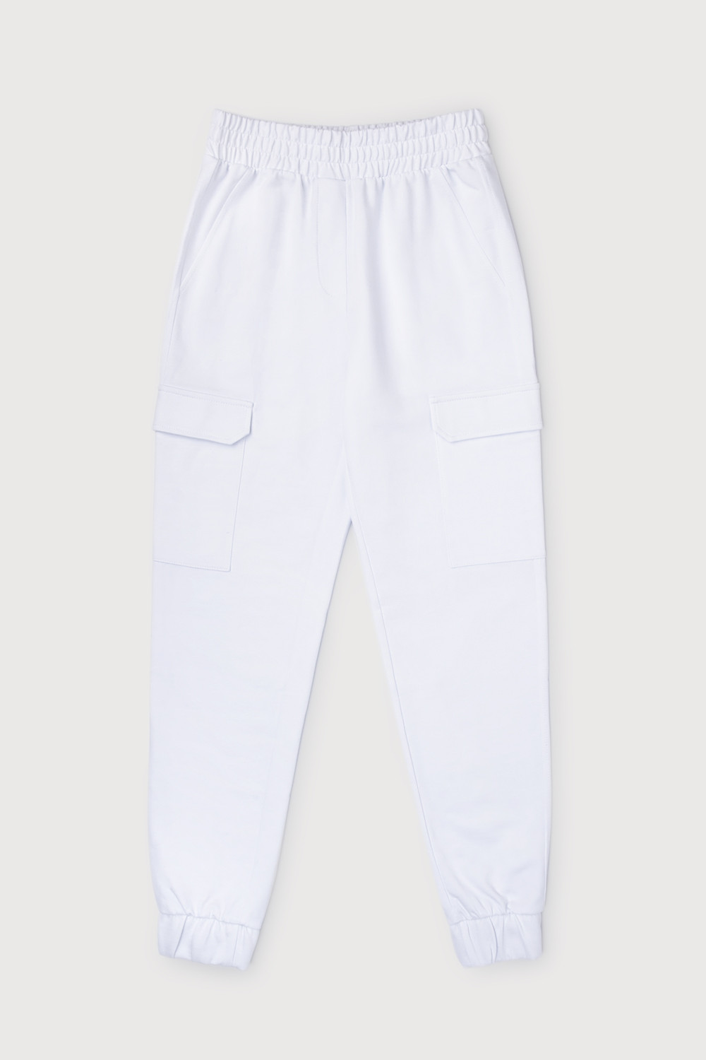 картинка Брюки для девочки КБ 400027 белый к47 от магазина детских товаров ALiSa