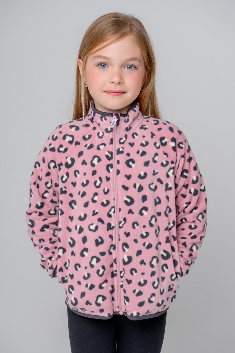 картинка Куртка флисовая для девочки Crockid ФЛ 34011/н/52 ГР от магазина детских товаров ALiSa