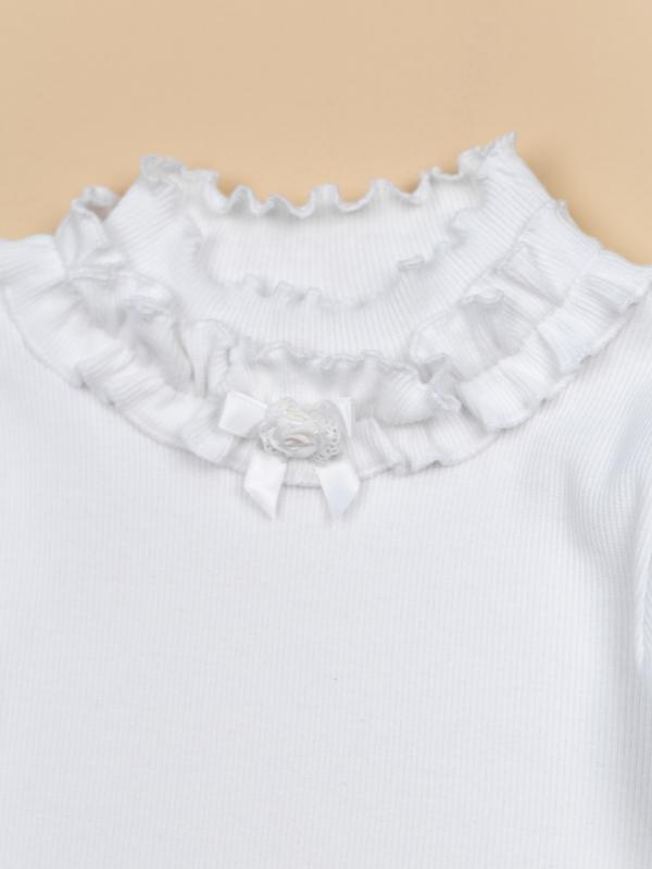 картинка Лонгслив для девочки Baby Boom Ф166/1-К Белый от магазина детских товаров ALiSa