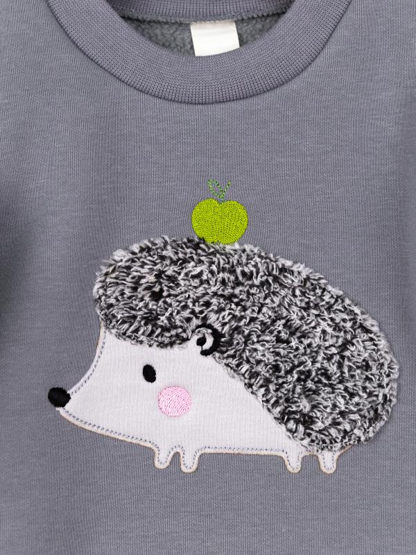 картинка Комплект детский Baby Boom КД482/14-Ф Soft Барашек Ёжик + серый от магазина детских товаров ALiSa