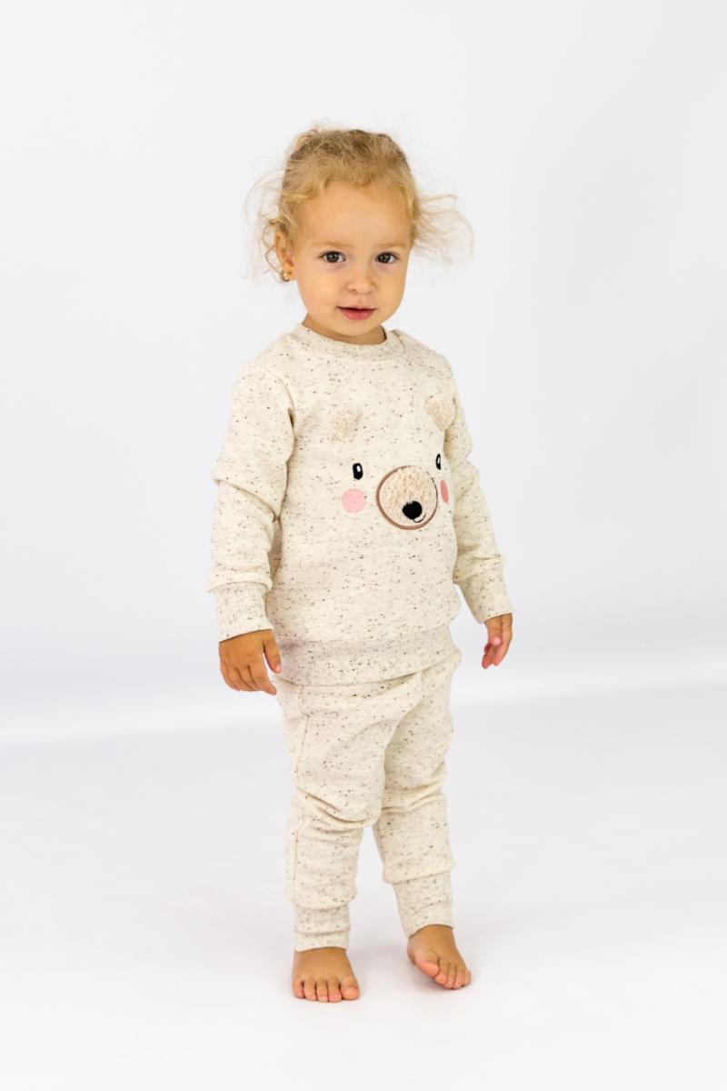 картинка Комплект для девочки Baby Boom BB КД435/1-Ф Нопели медведь от магазина детских товаров ALiSa