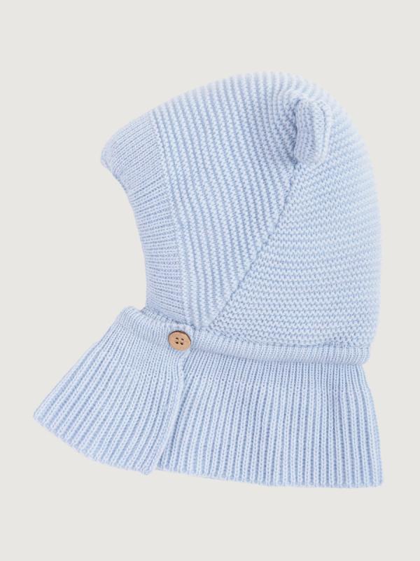 картинка Балаклава утепленная NIKASTYLE 10з15025 Небесный от магазина детских товаров ALiSa