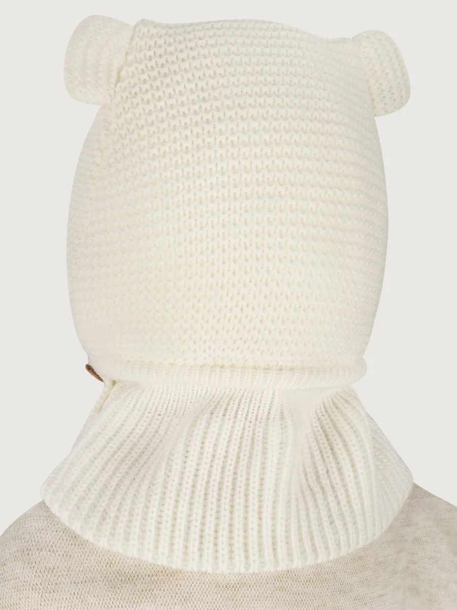 картинка Балаклава утепленная NIKASTYLE 10з15025 Молоко от магазина детских товаров ALiSa