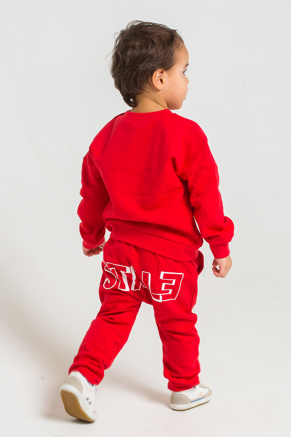 картинка Брюки для мальчика Crockid КР 4733 красный к214 от магазина детских товаров ALiSa