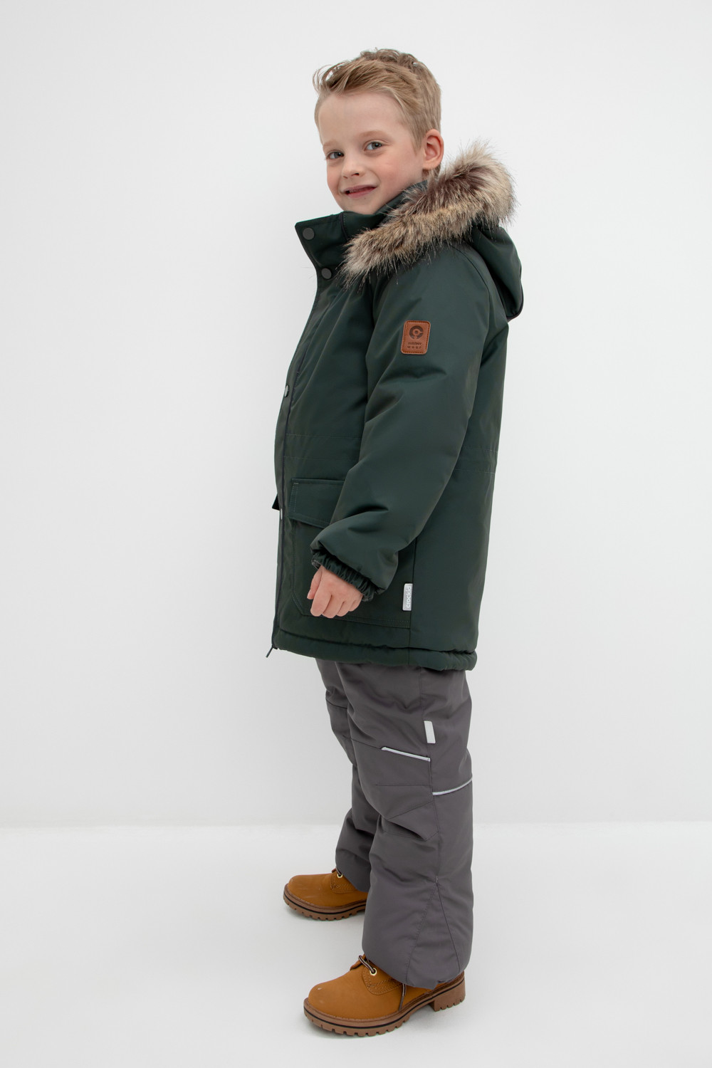 картинка Пальто зимнее для мальчика Crockid ВК 36096/2 УЗГ (104-122) от магазина детских товаров ALiSa