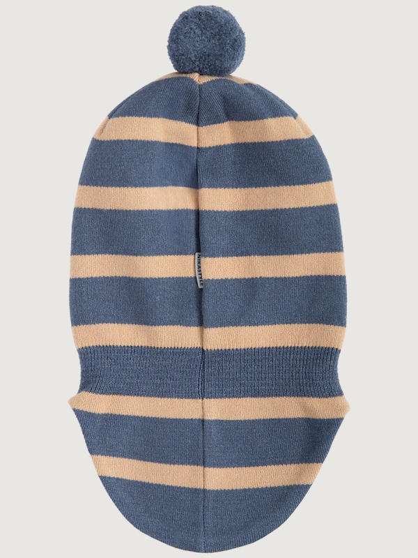 картинка Балаклава для мальчика NIKASTYLE 10м10125 Джинс песок от магазина детских товаров ALiSa