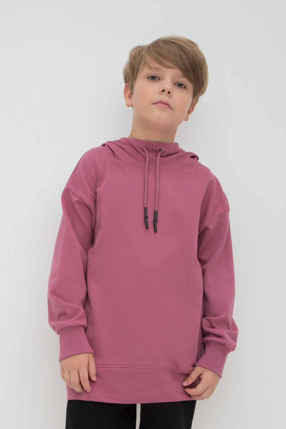 картинка Джемпер для мальчика Crockid КБ 302083 сливовый от магазина детских товаров ALiSa