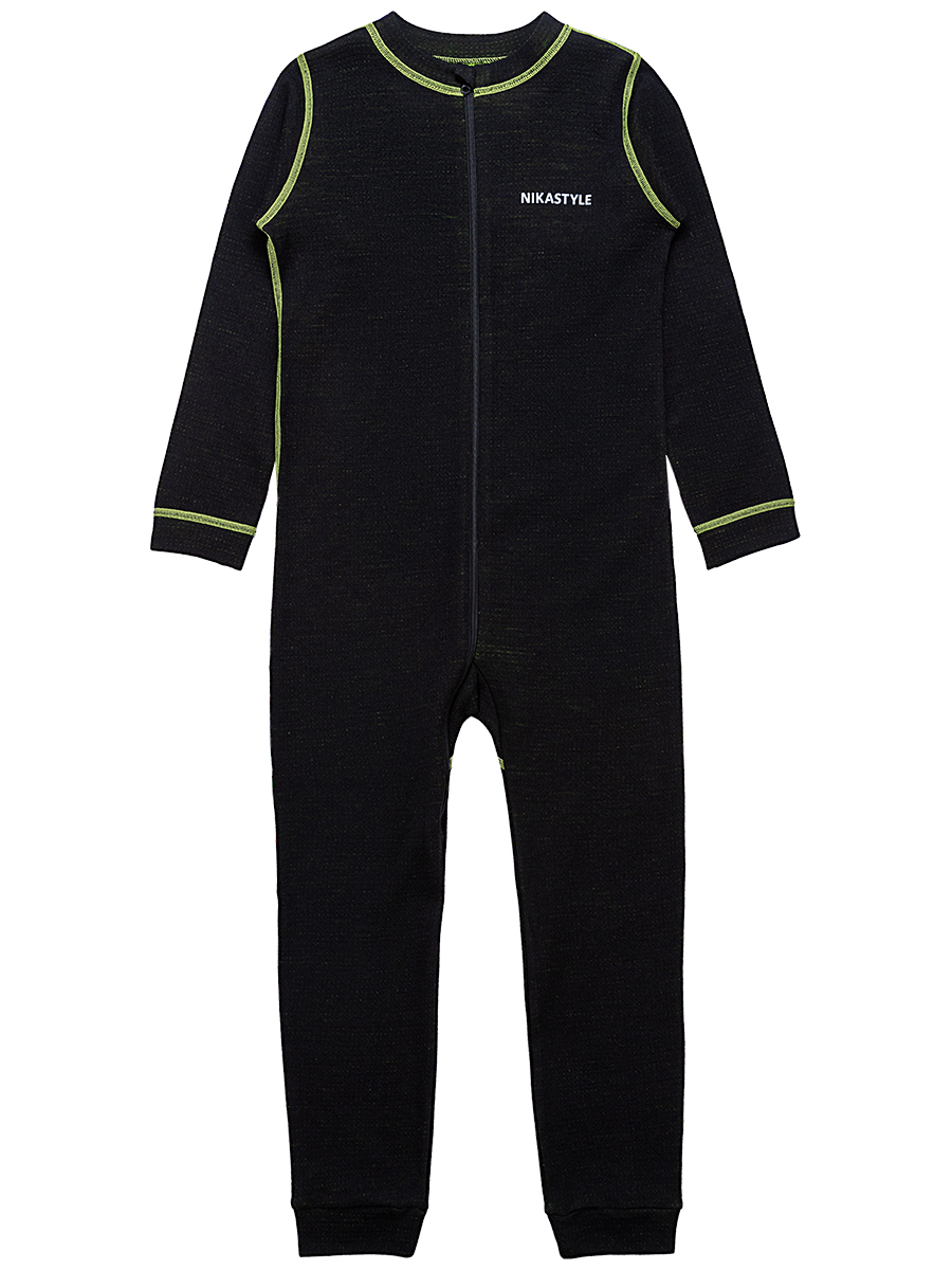 картинка Комбинезон термо белье для мальчика NIKASTYLE 8т11024 Черный от магазина детских товаров ALiSa