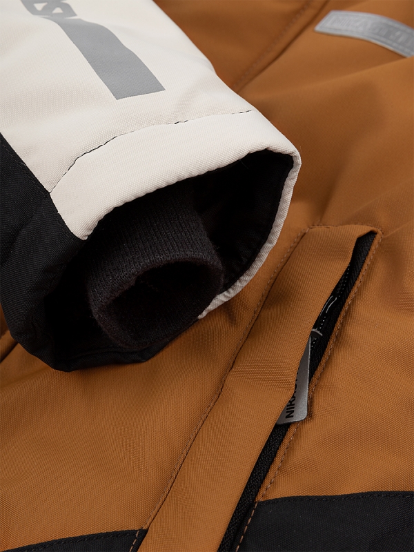 картинка Комплект зимний для мальчика NIKASTYLE 7з7124 Кэмел черный от магазина детских товаров ALiSa