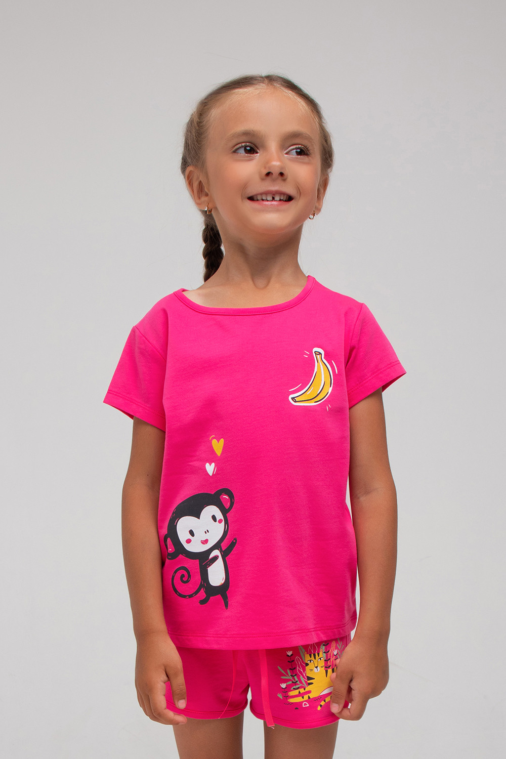 картинка Шорты для девочки Crockid К 4820 темно-розовый к1288 от магазина детских товаров ALiSa