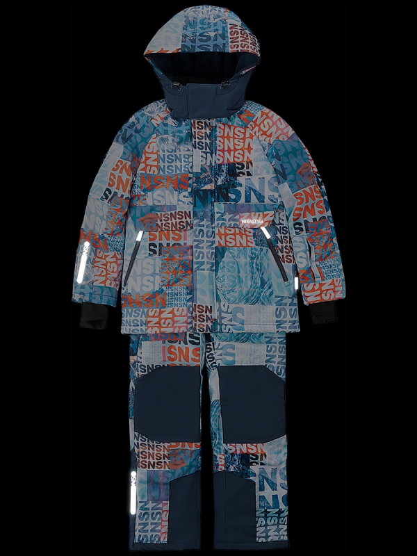 картинка Комплект зимний для мальчика NIKASTYLE 7з3124 Лед деним от магазина детских товаров ALiSa