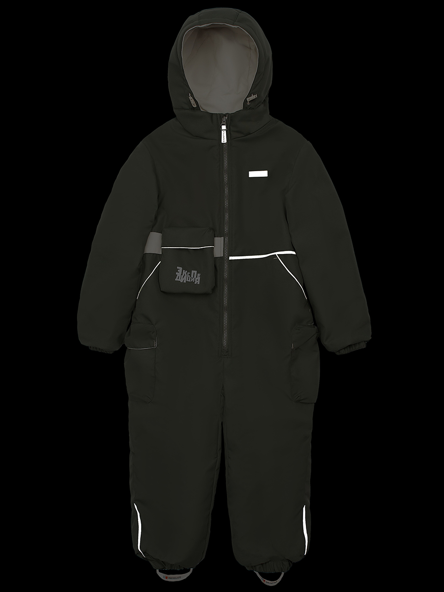 картинка Комбинезон утеплённый для мальчика NIKASTYLE 8м2725 Хаки кешью от магазина детских товаров ALiSa