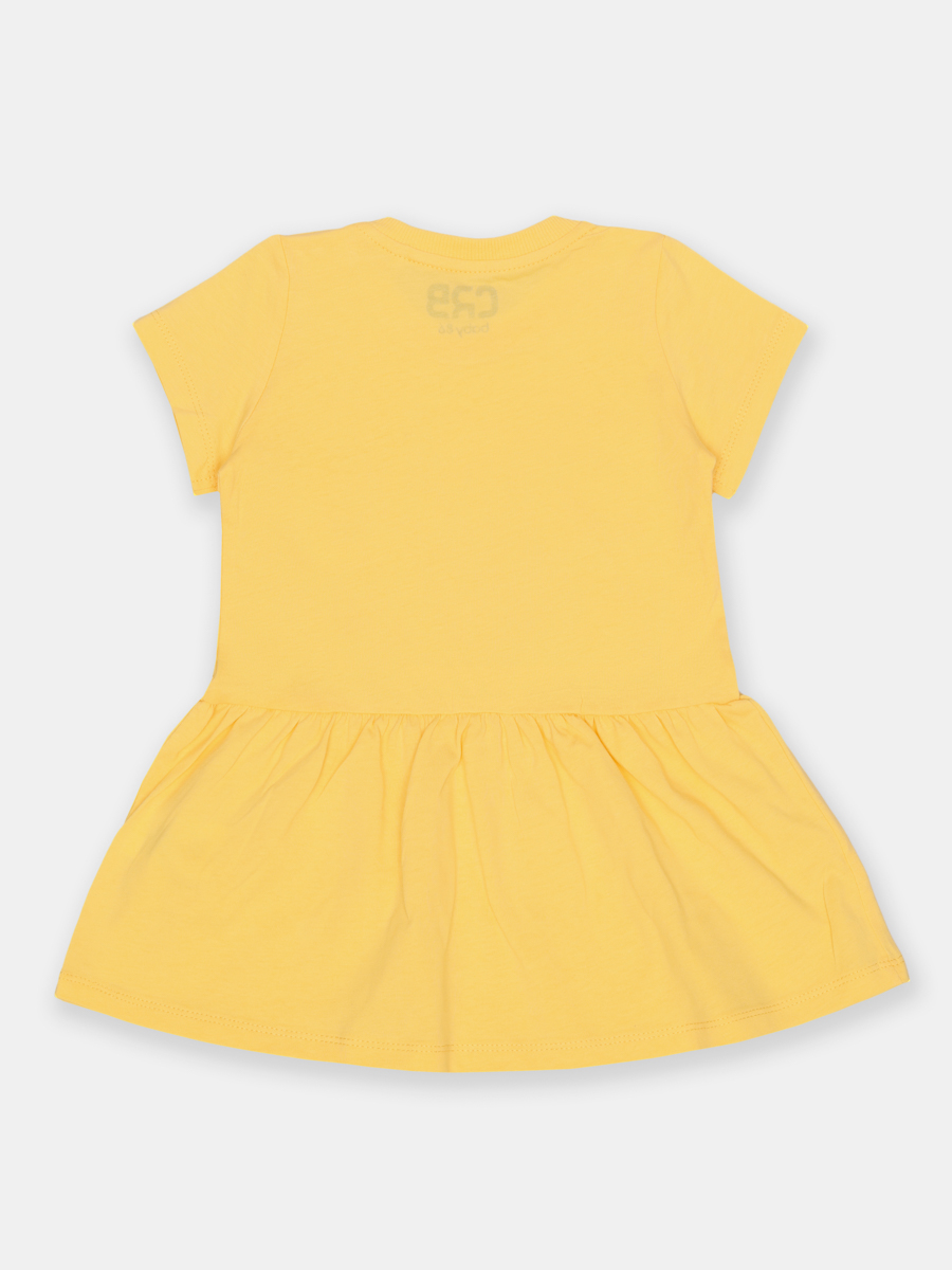 картинка Платье для девочки CRB CSBG 63775-30-396 Желтый от магазина детских товаров ALiSa
