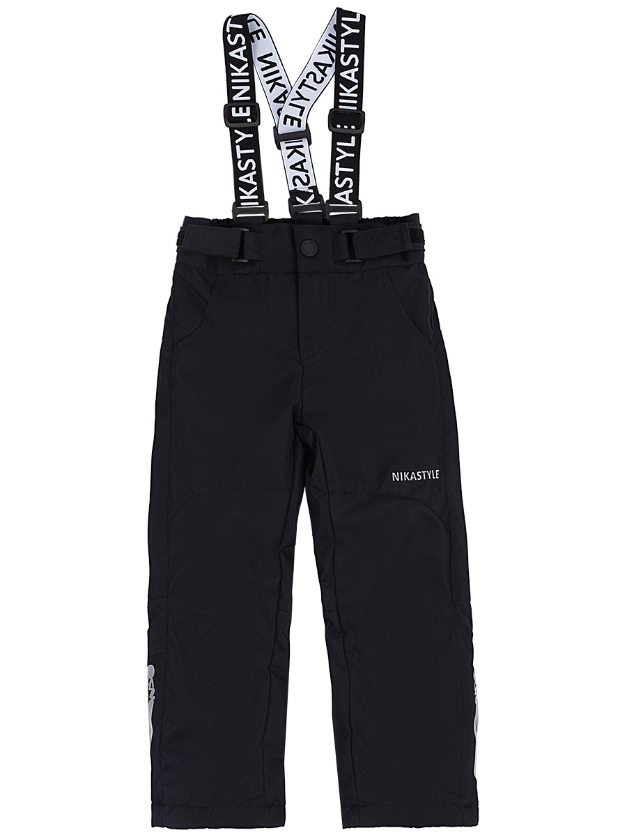 картинка Брюки ветровочные NIKASTYLE 2л2524 черный от магазина детских товаров ALiSa