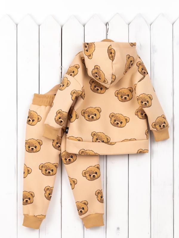 картинка Комплект детский Baby Boom КД531/1-Ф Мишки на бежевом от магазина детских товаров ALiSa