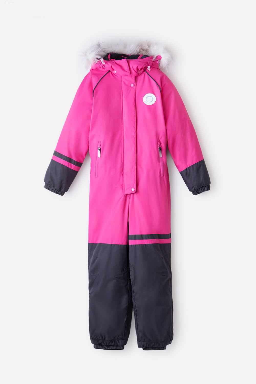 картинка Комбинезон зимний для девочки Crockid ВК 60078/1 ГР от магазина детских товаров ALiSa