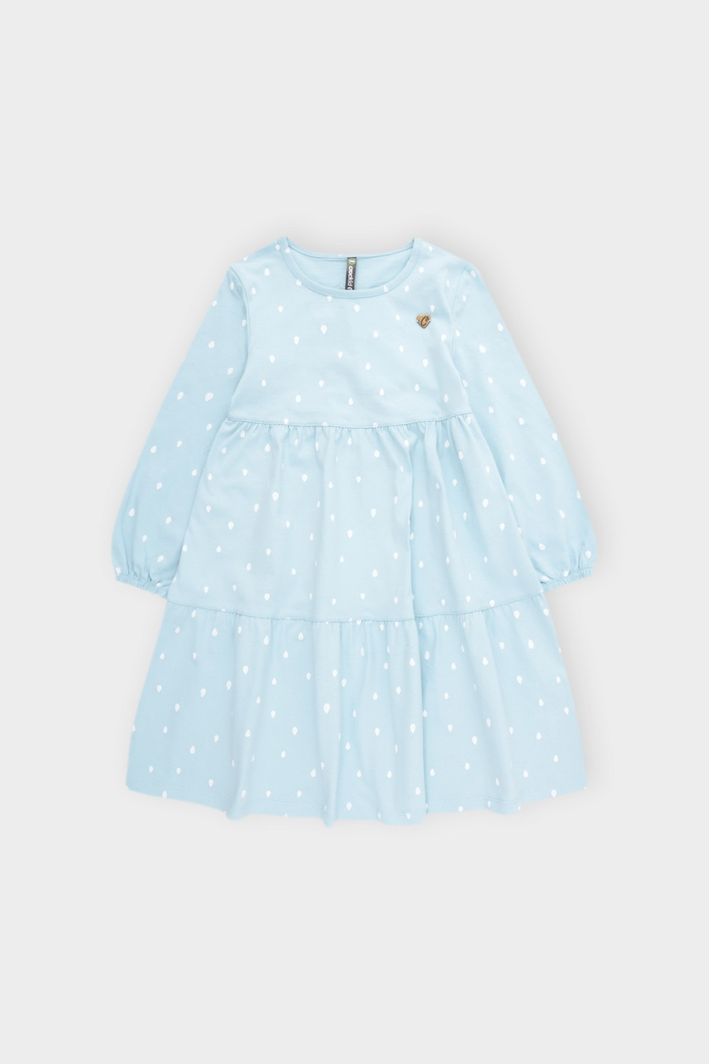 картинка Платье для девочки Crockid К 5770 голубой, арбуз от магазина детских товаров ALiSa