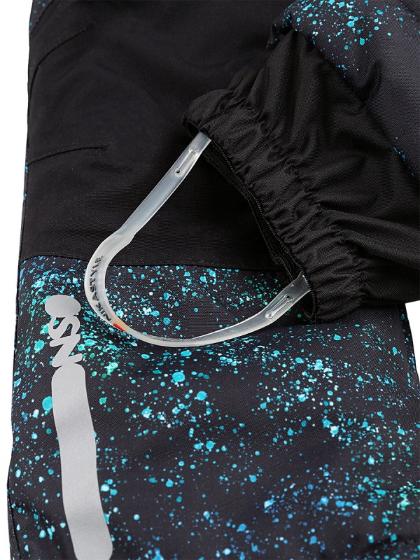 картинка Комплект зимний для мальчика NIKASTYLE 7з5924 Черный бирюза от магазина детских товаров ALiSa