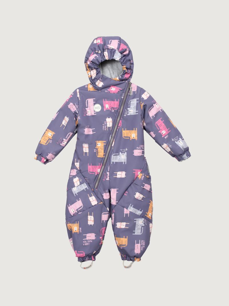 картинка Комбинезон утеплённый для девочки NIKASTYLE 8м0125 Инжир от магазина детских товаров ALiSa