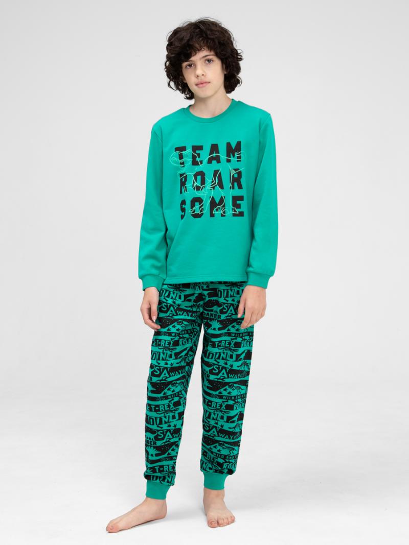 картинка Пижама для мальчика CWJB 50144-37 Зеленый от магазина детских товаров ALiSa