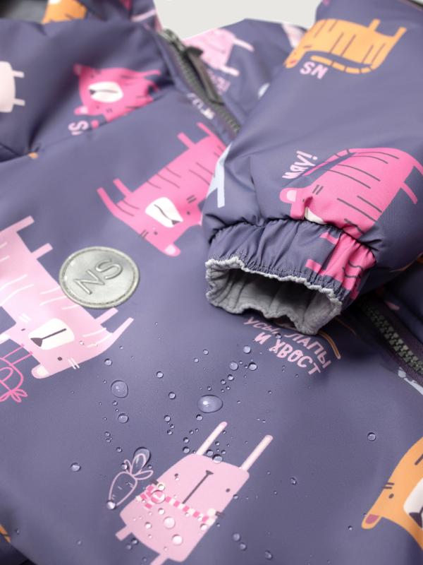 картинка Комбинезон утеплённый для девочки NIKASTYLE 8м0125 Инжир от магазина детских товаров ALiSa