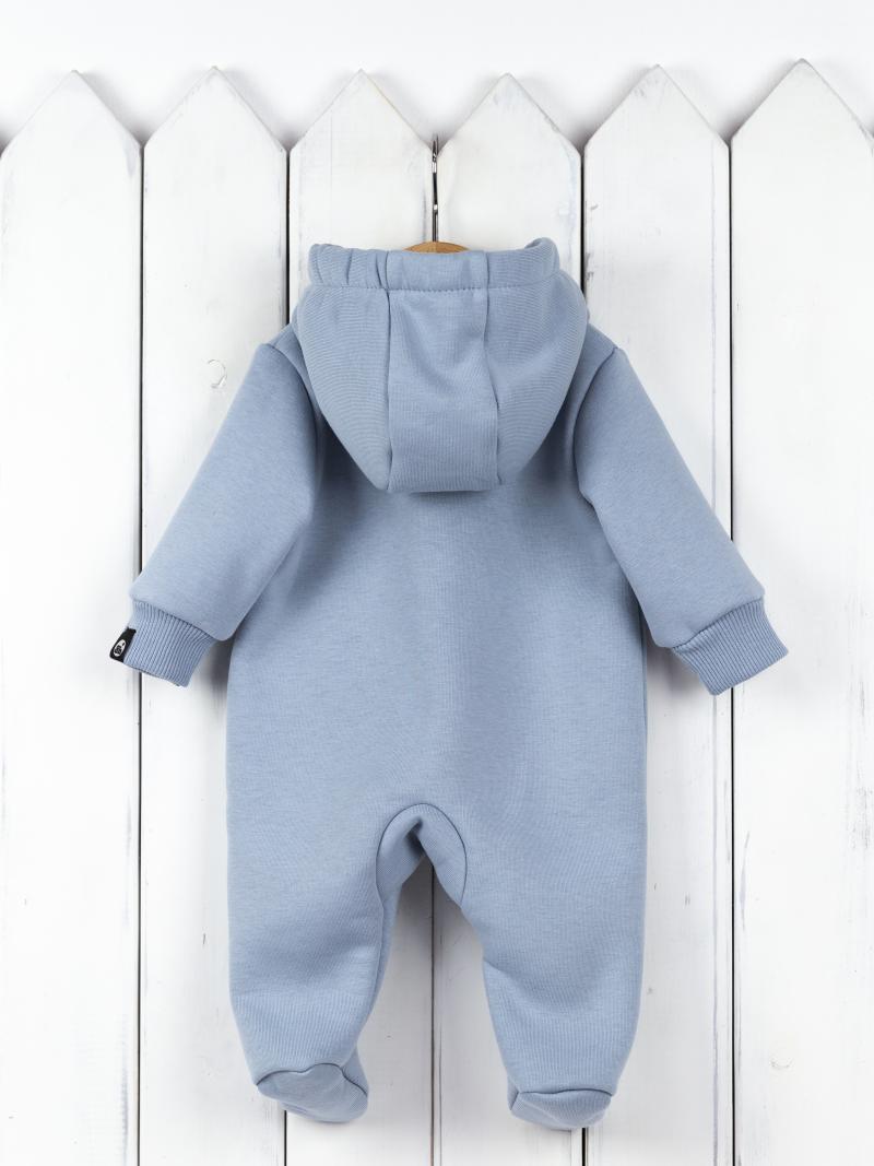картинка Комбинезон для мальчика Baby Boom К183/29-Ф Серо-голубой от магазина детских товаров ALiSa