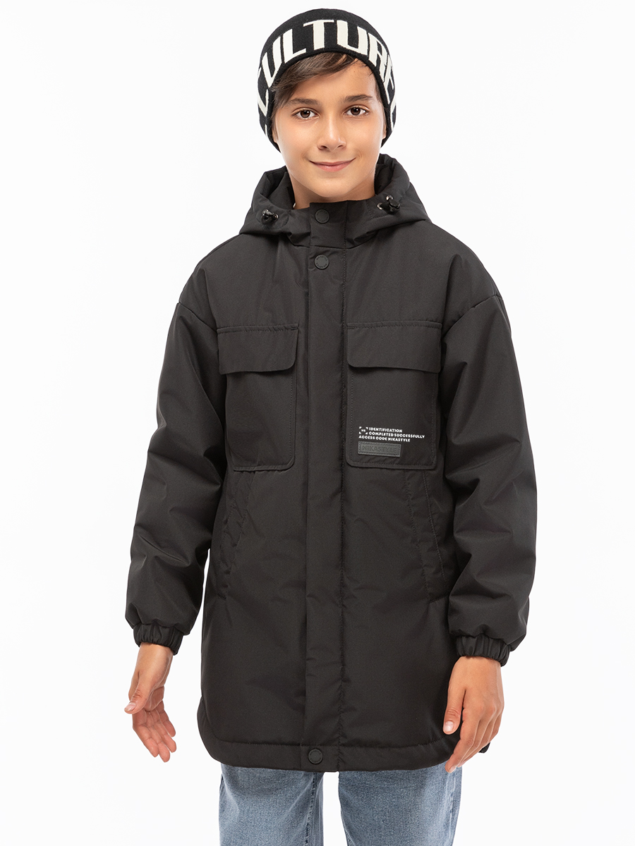 картинка Куртка утеплённая для мальчика NIKASTYLE 4м6525 Черный от магазина детских товаров ALiSa