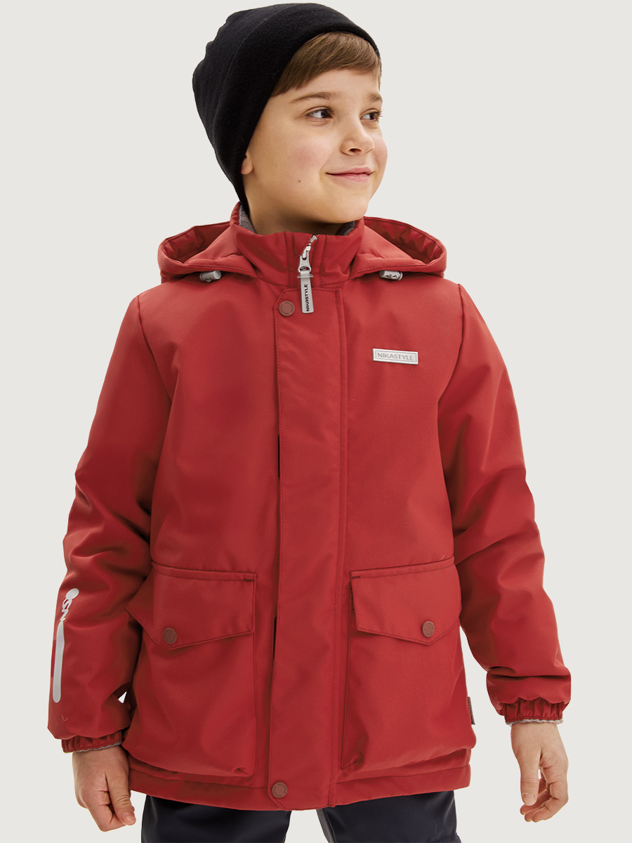 картинка Комплект утеплённый для мальчика NIKASTYLE 7м2325 Чили графит от магазина детских товаров ALiSa