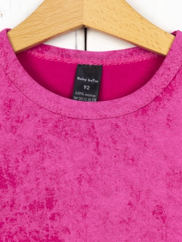 картинка Футболка для девочки Baby Boom Ф142/6-К Варёнка фуксия Б115 от магазина детских товаров ALiSa