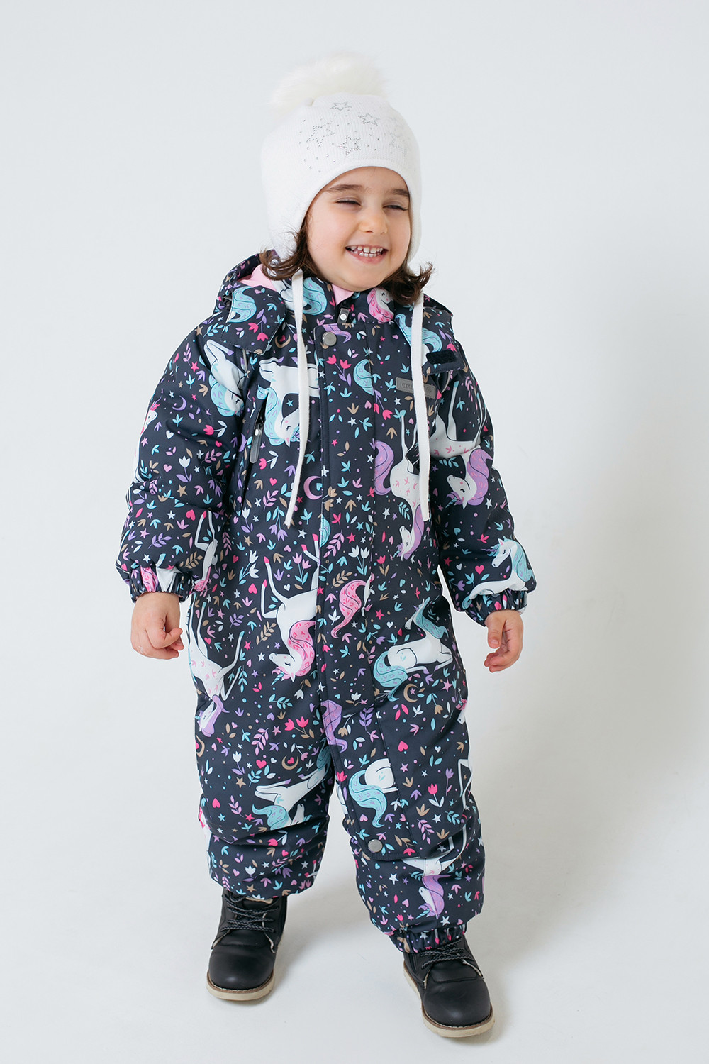 картинка Комбинезон зимний для девочки Crockid ВК 60032/н/10 УЗГ от магазина детских товаров ALiSa