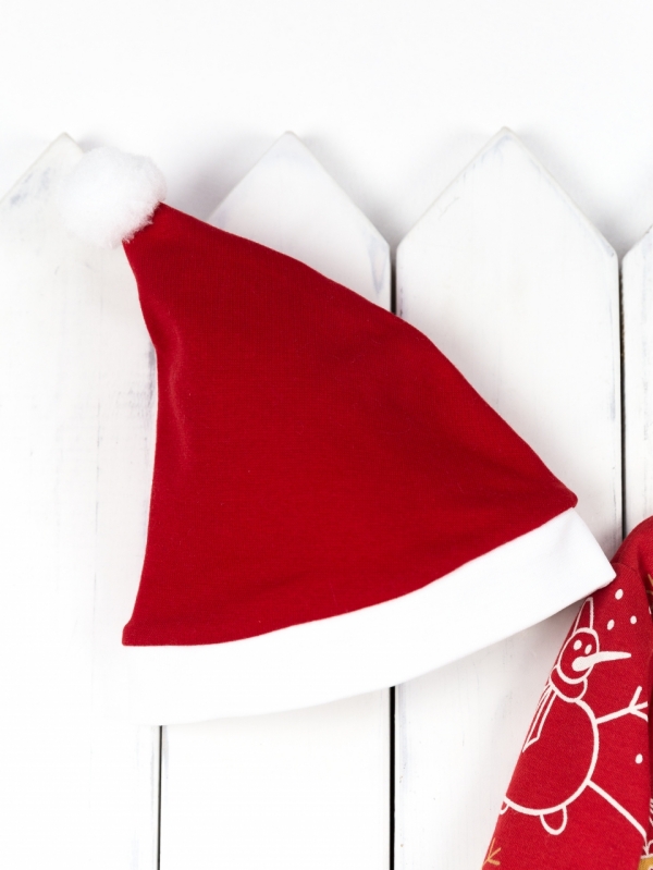 картинка Комплект детский Baby Boom КД447/4-И Новогодние подарки + красный от магазина детских товаров ALiSa