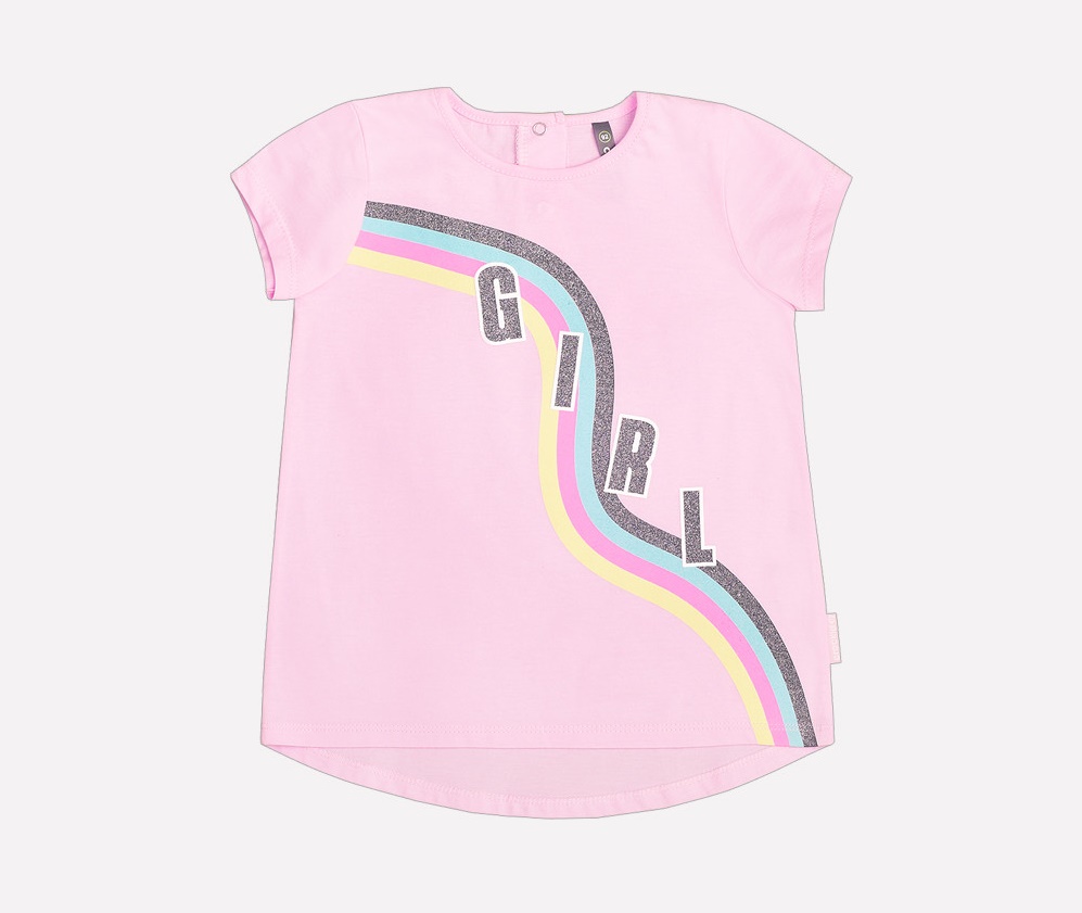 картинка Футболка для девочки Crockid КР 300614 розовое облако2 к201 от магазина детских товаров ALiSa