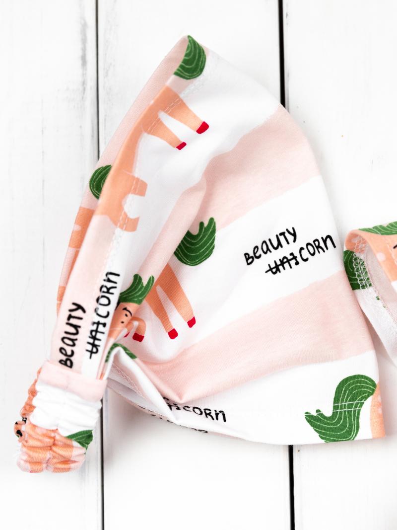 картинка Комплект для девочки Baby Boom КД310/2-К я716 Единороги на полоске от магазина детских товаров ALiSa