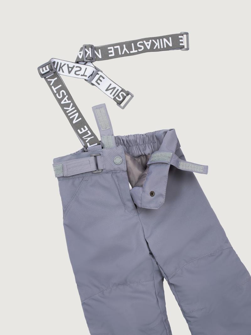 картинка Комплект утеплённый для девочки NIKASTYLE 7м1425 Розовый серый от магазина детских товаров ALiSa