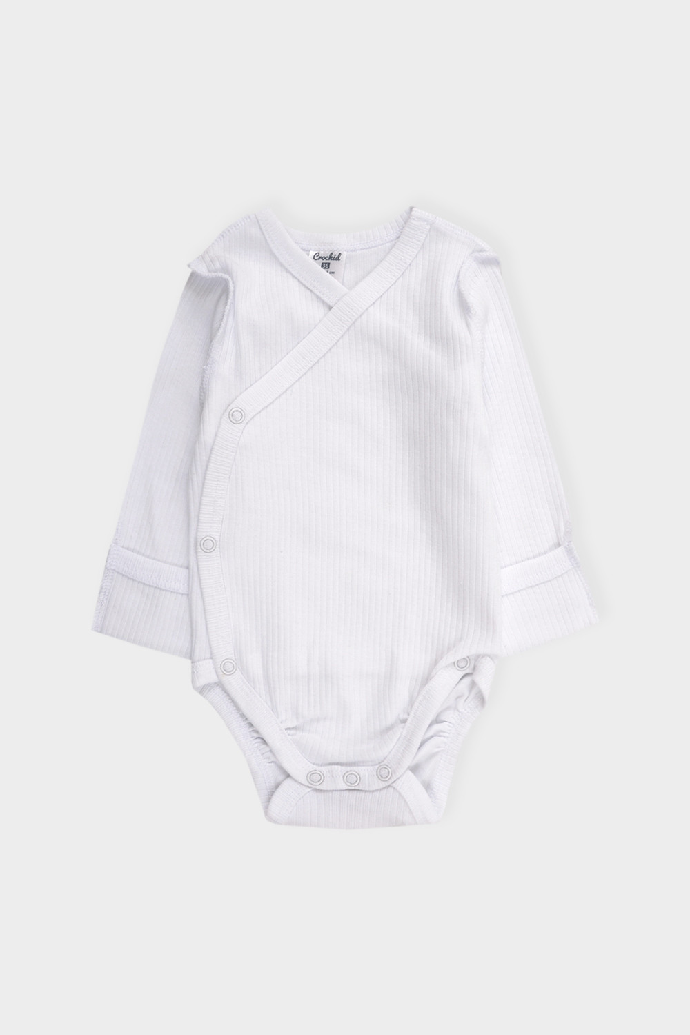 картинка Полукомбинезон детский Crockid К 6477-2 белый от магазина детских товаров ALiSa