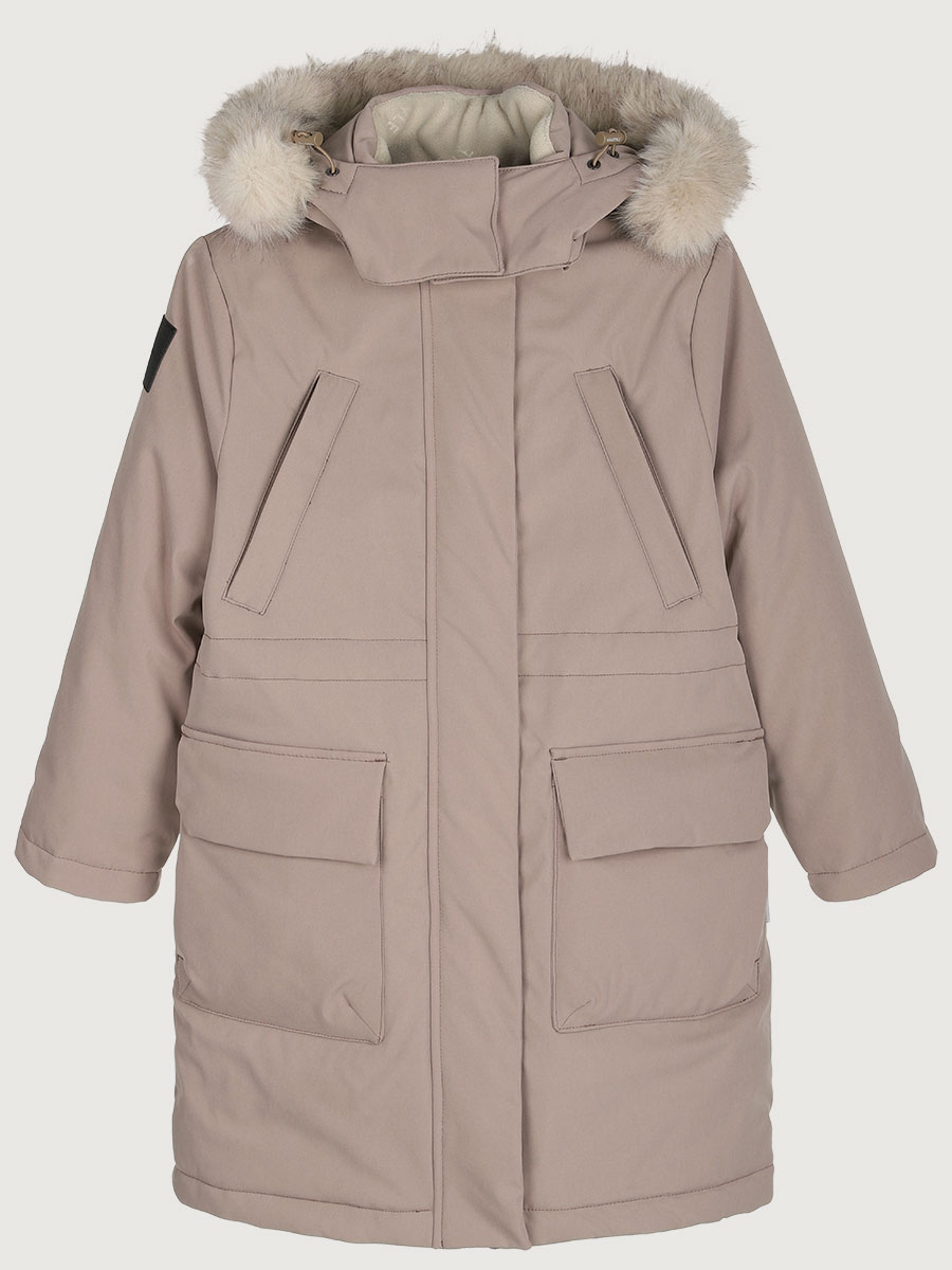 картинка Парка для девочки NIKASTYLE 5з8025 Какао от магазина детских товаров ALiSa