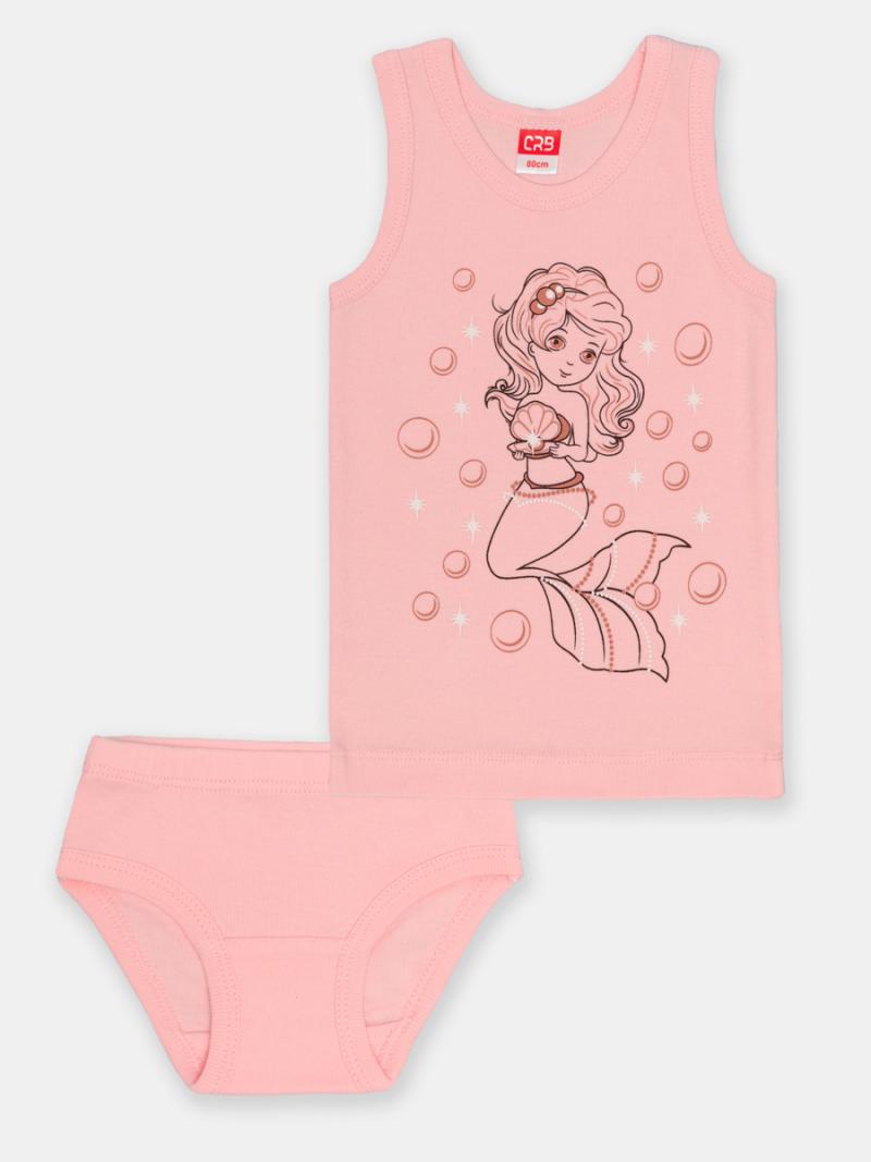 картинка Комплект для девочки Cherubino CSKG 30041-27 Розовый от магазина детских товаров ALiSa