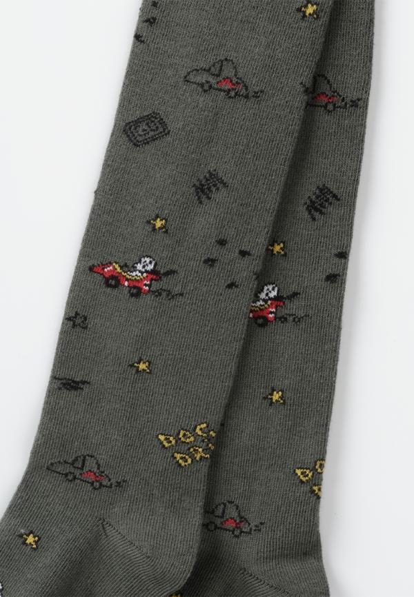 картинка Колготки для мальчика Artie 2m987 Темный хаки от магазина детских товаров ALiSa