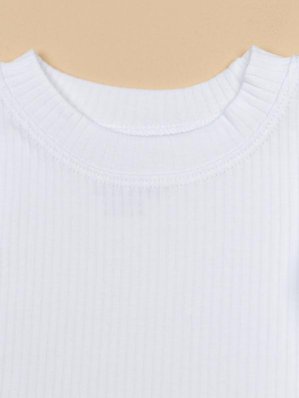 картинка Лонгслив для девочки Baby Boom Ф165/1-К Белый от магазина детских товаров ALiSa