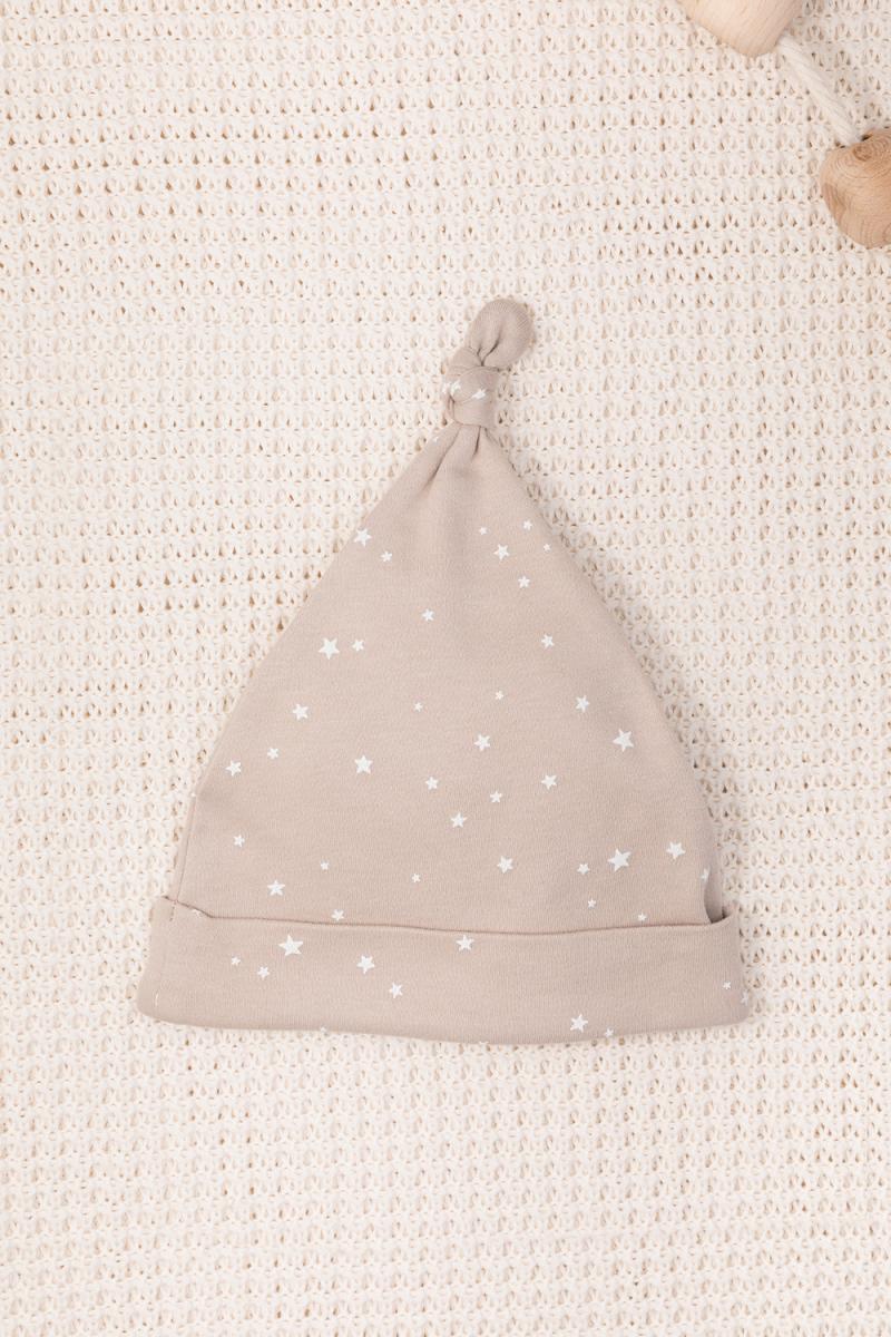 картинка Шапка детская Crockid К 8036 свет звезд на бежевом от магазина детских товаров ALiSa