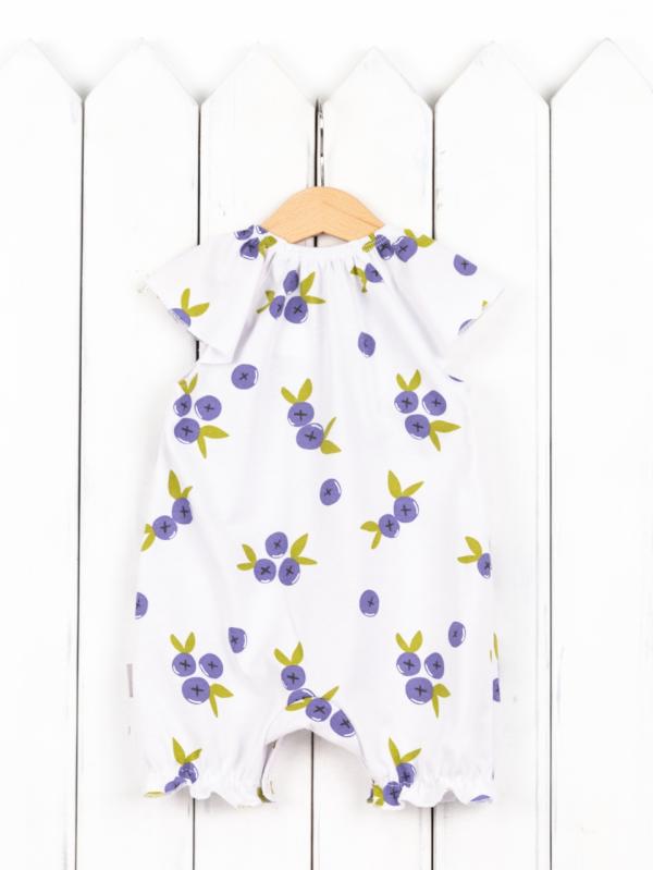 картинка Комбинезон для девочки Baby Boom К396/1-К Голубика я727 от магазина детских товаров ALiSa