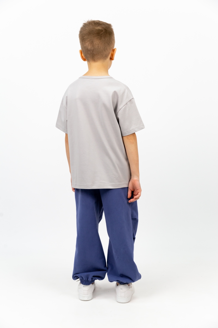 картинка Брюки для мальчика Baby Boom П133/4-Ф Индиго Б120 от магазина детских товаров ALiSa